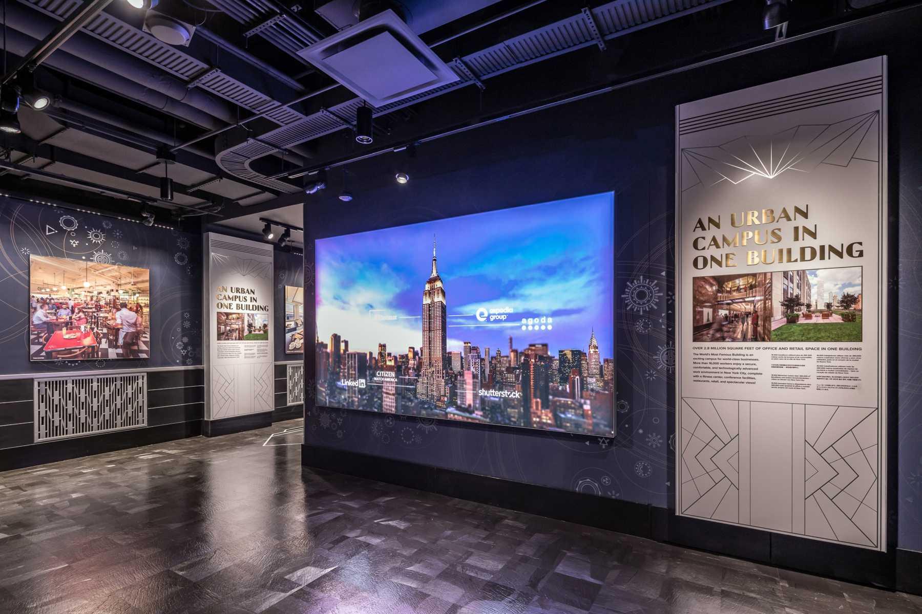 Inside the Empire State Building in Manhattan, NYC