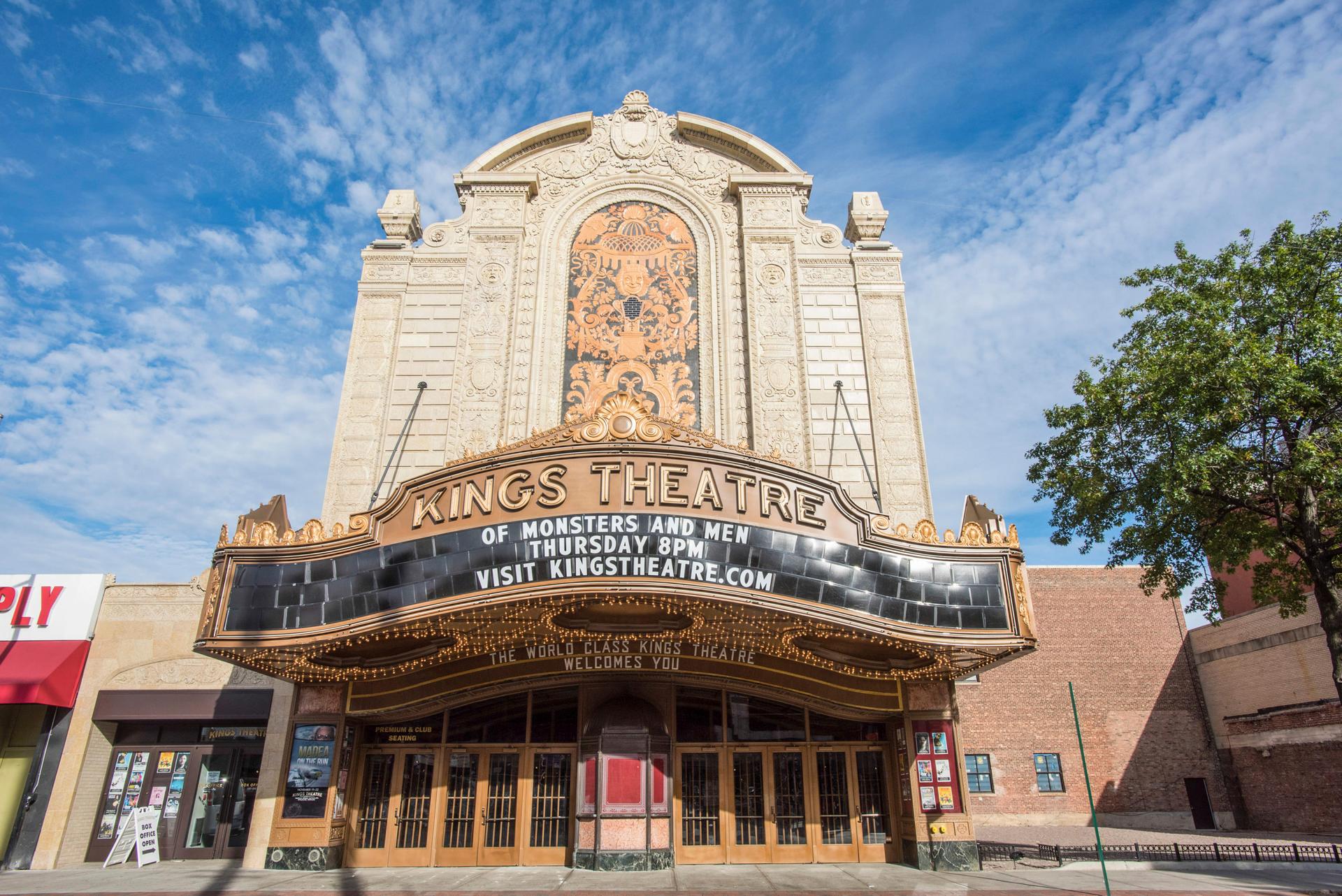 Exterior of Kings Theatre