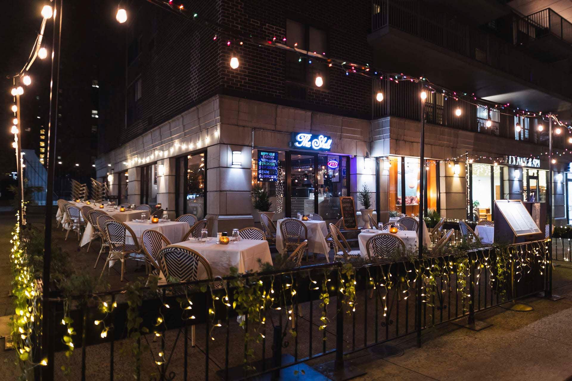 Exterior of The Shell Seafood Kitchen