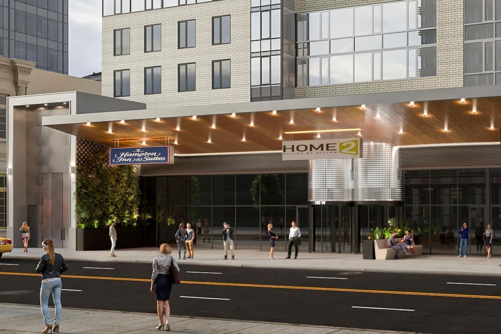 Entrance to Home2 Suites by Hilton New York Times Square